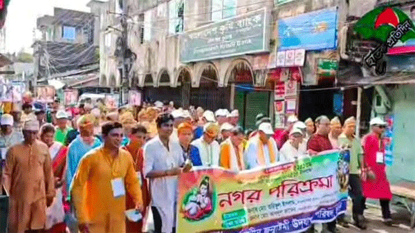 বর্ণাঢ্য আয়োজনে ছাতকে শ্রীকৃষ্ণের জন্মাষ্টমী পালিত