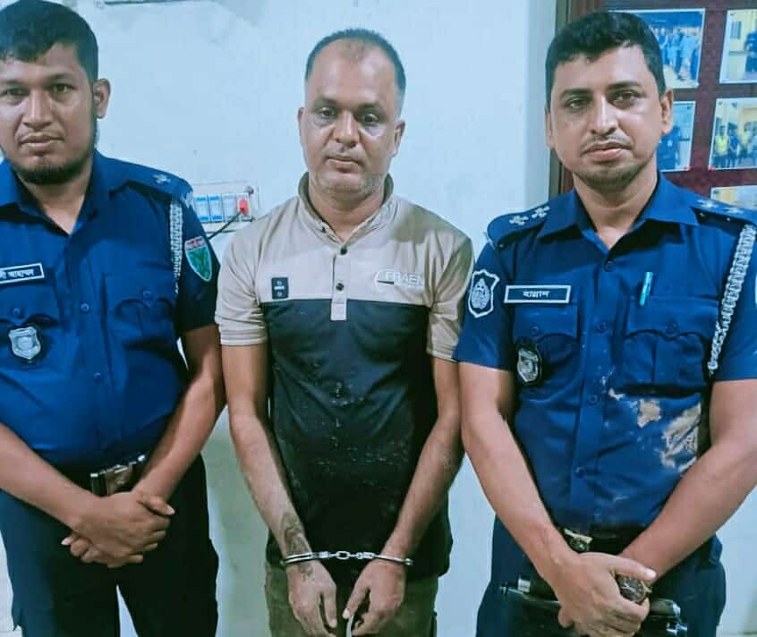 গোয়াইনঘাটে ওয়ারেন্টভুক্ত আসামি বাহার গ্রেপ্তার