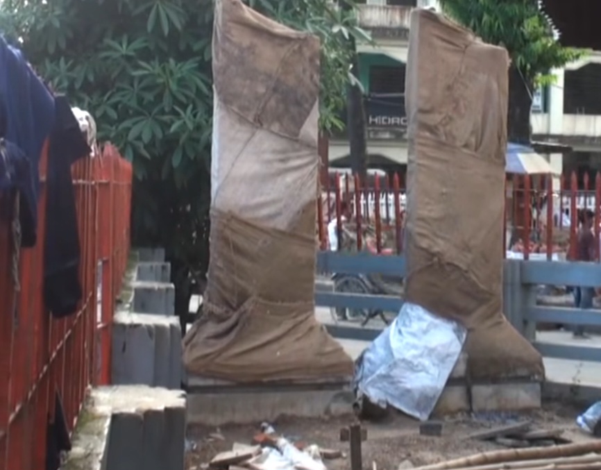 আলী আমজদের ঘড়ির পাশে জুলাই স্তম্ব, সিলেটে বিতর্কের ঝড়