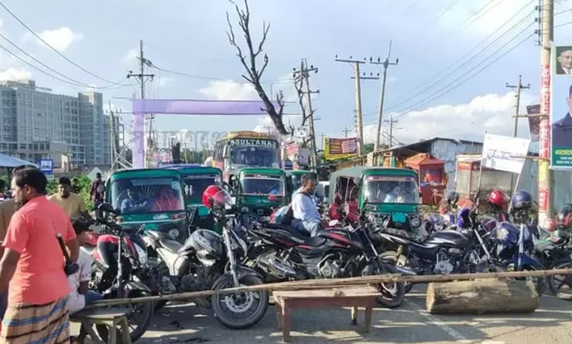 সিলেট-সুনামগঞ্জ মহাসড়ক অবরোধ প্রত্যাহার