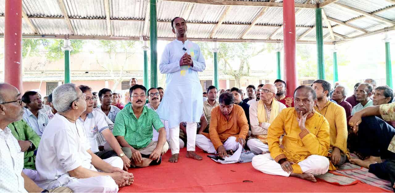 শ্রী শ্রী অদ্বৈত মহাপ্রভূর জন্মধামে কেন্দ্রীয় পরিচালনা কমিটির কার্যক্রম মুলতবি ঘোষণা