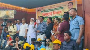 সুনামগঞ্জ-৫ আসনে ধানের শীষের মনোনয়ন প্রত্যাশী কলিম উদ্দিনের লিফলেট বিতরণ ও জনসভা অনুষ্ঠিত