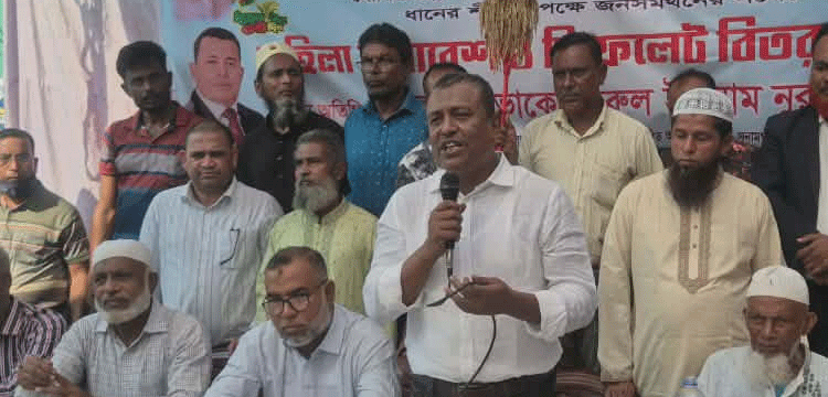 সুনামগঞ্জ-৪ আসনে ধানের শীষের সম্ভাব্য প্রার্থী নুরুলের নারী সমাবেশ