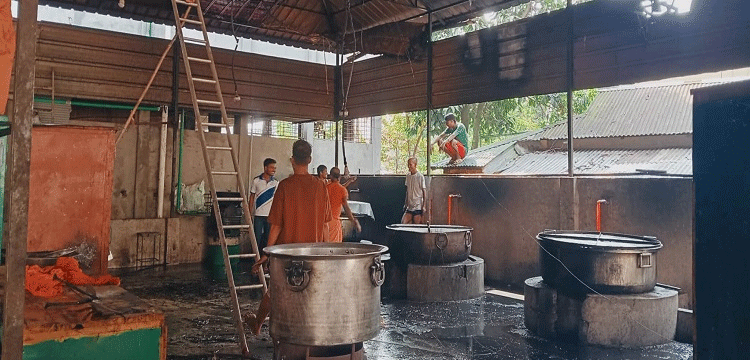 হবিগঞ্জে ইসকন মন্দিরে অগ্নিকাণ্ড, ক্ষতিগ্রস্ত হলেও হতাহতের ঘটনা ঘটেনি