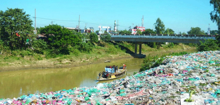 হবিগঞ্জের বড় ডাস্টবিন খোয়াই নদী
