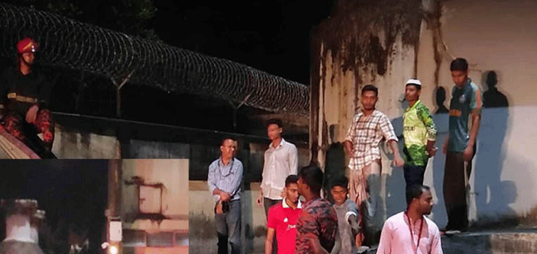 সিলেটে বিটিসিএলের পরিত্যক্ত গুদামঘরে অগ্নিকাণ্ড