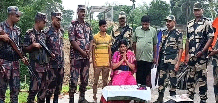 ৬ মাস পর বিএসএফ ফেরত দিলো কুলাউড়ার দম্পতির ব্যাগসহ স্বর্ণালংকার