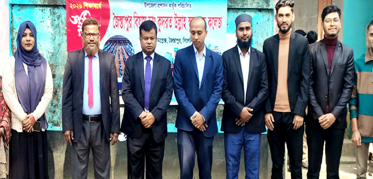 জৈন্তাপুরে বিয়াম ফাউন্ডেশনের মহাপরিচালকের স্কুল পরিদর্শন