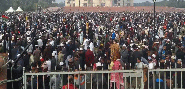 খালেদার জানাজায় জনসমুদ্র