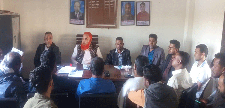 গোয়াইনঘাটে সাংবাদিকদের সাথে কনট্রাক্টর ওয়েলফেয়ার এসোসিয়েশনের মতবিনিময়