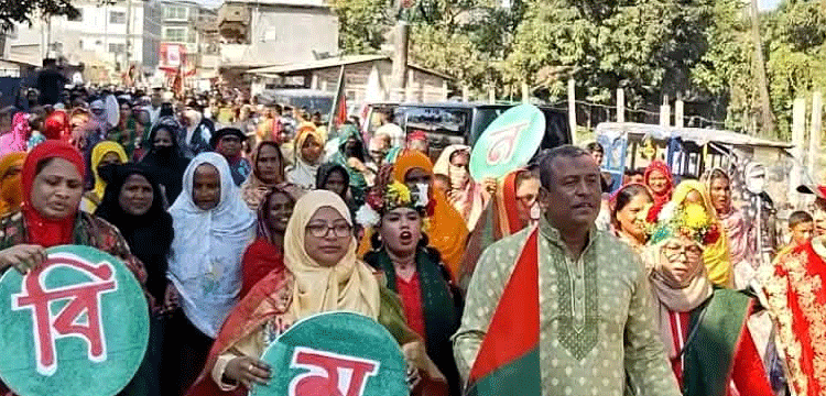 মহান বিজয় দিবসে সুনামগঞ্জে জেলা বিএনপির বিজয় র‌্যালিসহ পুষ্পস্তবক অর্পণ