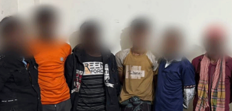 সিলেটের কানিশাইল থেকে সাত জুয়াড়ি গ্রেপ্তার