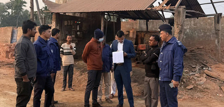 বাহুবলে ইটভাটায় অভিযান, ৫০ হাজার টাকা জরিমানা