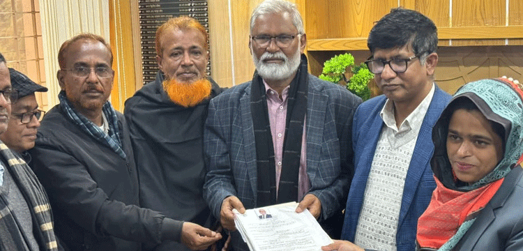 হবিগঞ্জ–২ আসনে বিএনপি প্রার্থী জীবনের মনোনয়নপত্র জমা