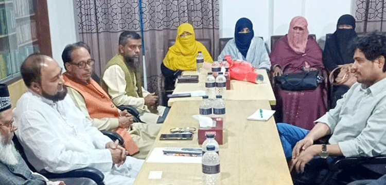 সিলেটে জামায়াত নেতাকর্মীদের সাথে মার্কিন দূতাবাস কর্মকর্তার সাক্ষাৎ