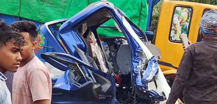 হবিগঞ্জে ট্রাক-পিকআপ সংঘর্ষে চালকসহ নিহত ২