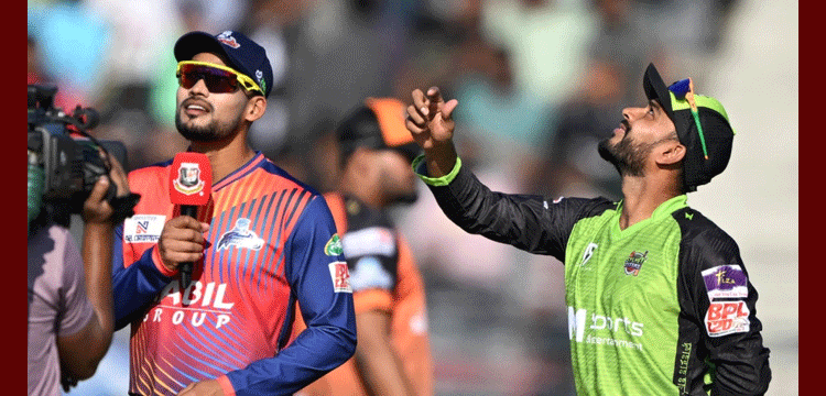 বিপিএল : টস জিতে সিলেটকে ব্যাটিংয়ে পাঠাল রাজশাহী