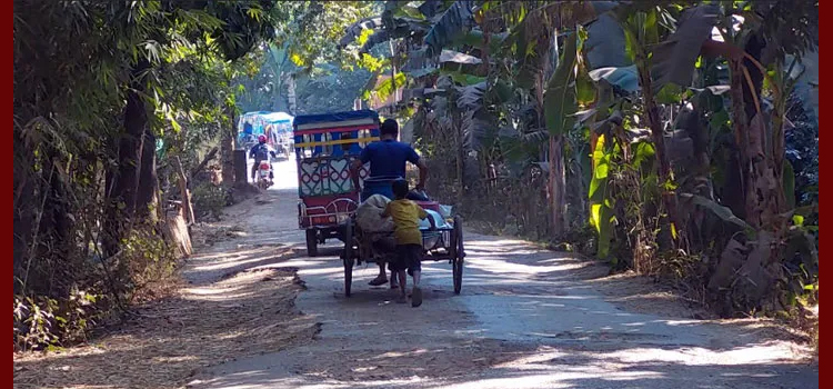 সুনামগঞ্জের পর্যটন এলাকার সড়কের বেহাল দশা