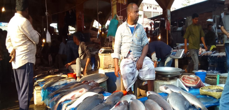 শ্রীমঙ্গলে মাছের মেলা : ক্রেতা, বিক্রেতা ও দর্শনার্থীদের উপচে পড়া ভিড়