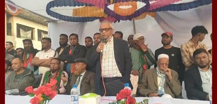 গোয়াইনঘাট আরিফুল হক চৌধুরীর গণসংযোগ ও দোয়া মাহফিল