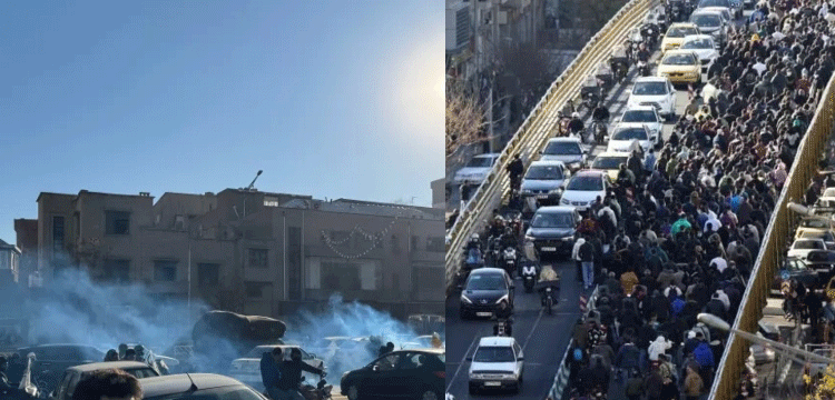 বিক্ষোভে উত্তাল ইরান:নিরাপত্তা বাহিনীর সঙ্গে সংঘর্ষে একাধিক প্রাণহানি