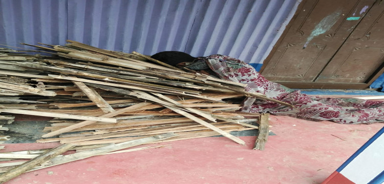 ওসমানীনগরে বাড়ির বারান্দা থেকে অজ্ঞাতনামা ব্যক্তির মৃতদেহ উদ্ধার