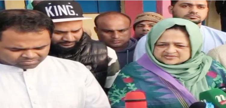 ভোট দিয়ে পরিবেশ স্বাভাবিক বললেন সিলেট-২ আসনের প্রার্থী লুনা